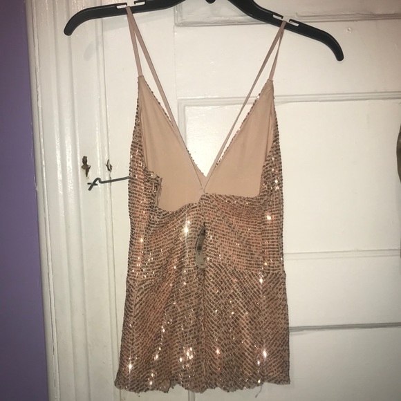 Express sparkly tank top. Brand new - Picture 2 of 3